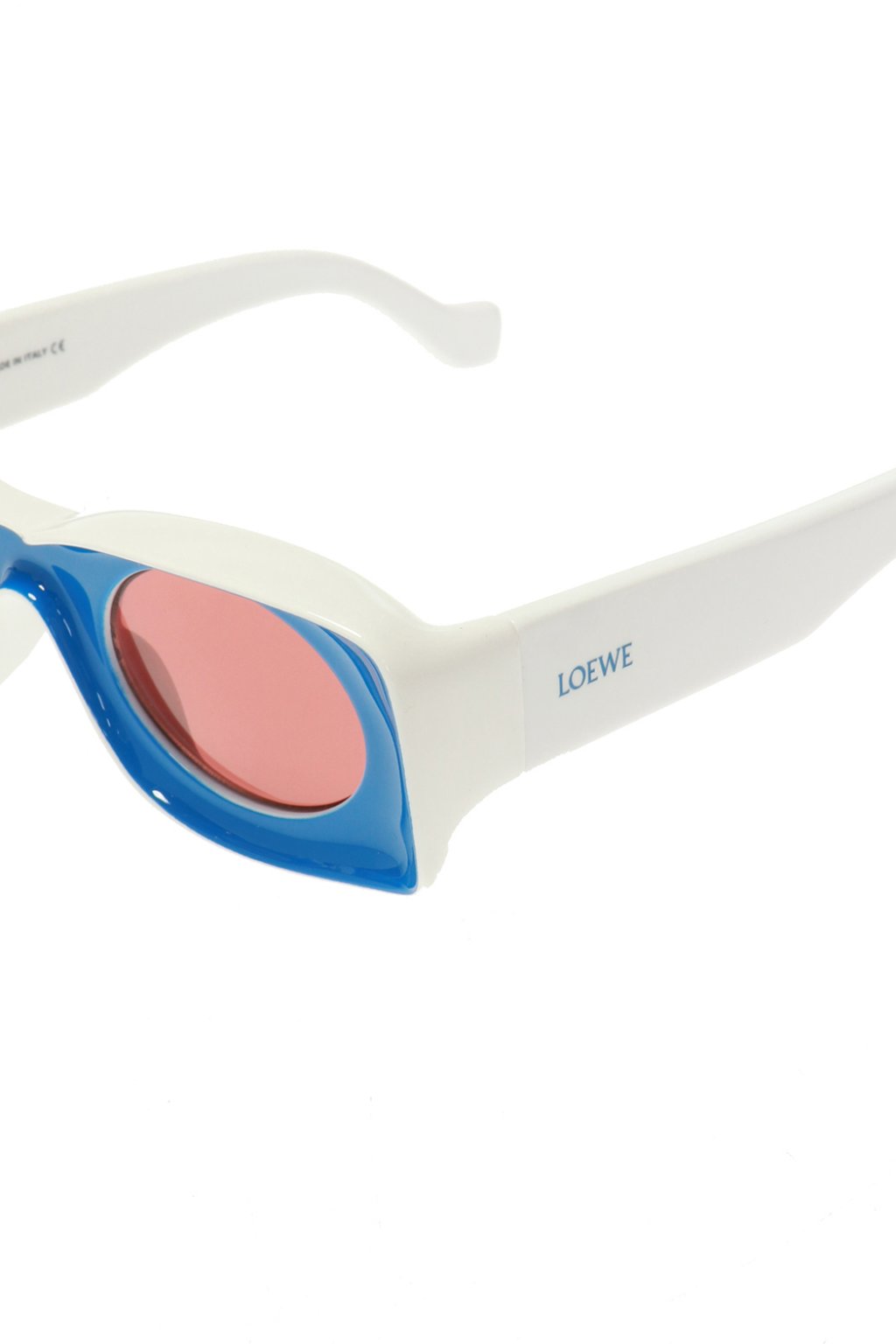 LOEWE LOGO-PATCHED SHORTS - Blue Loewe x Paula's Ibiza Loewe